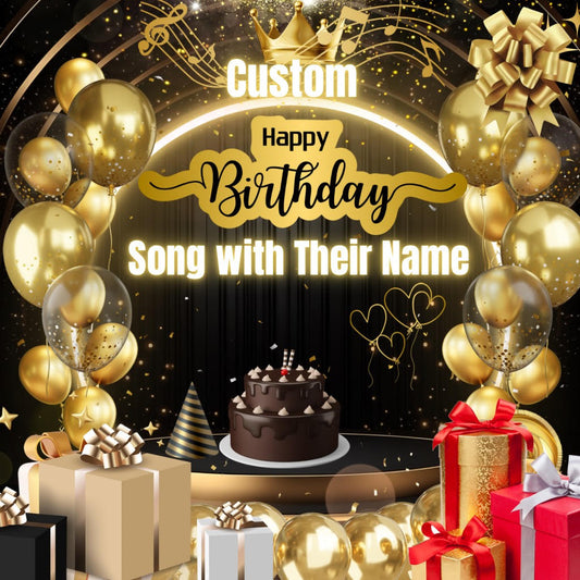 Personalized Happy Birthday Song – Say Their Name, Steal Their Heart