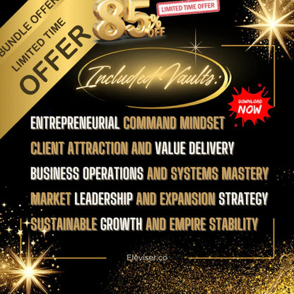 350 Premium Quality Business Affirmations: Empire Success Vault